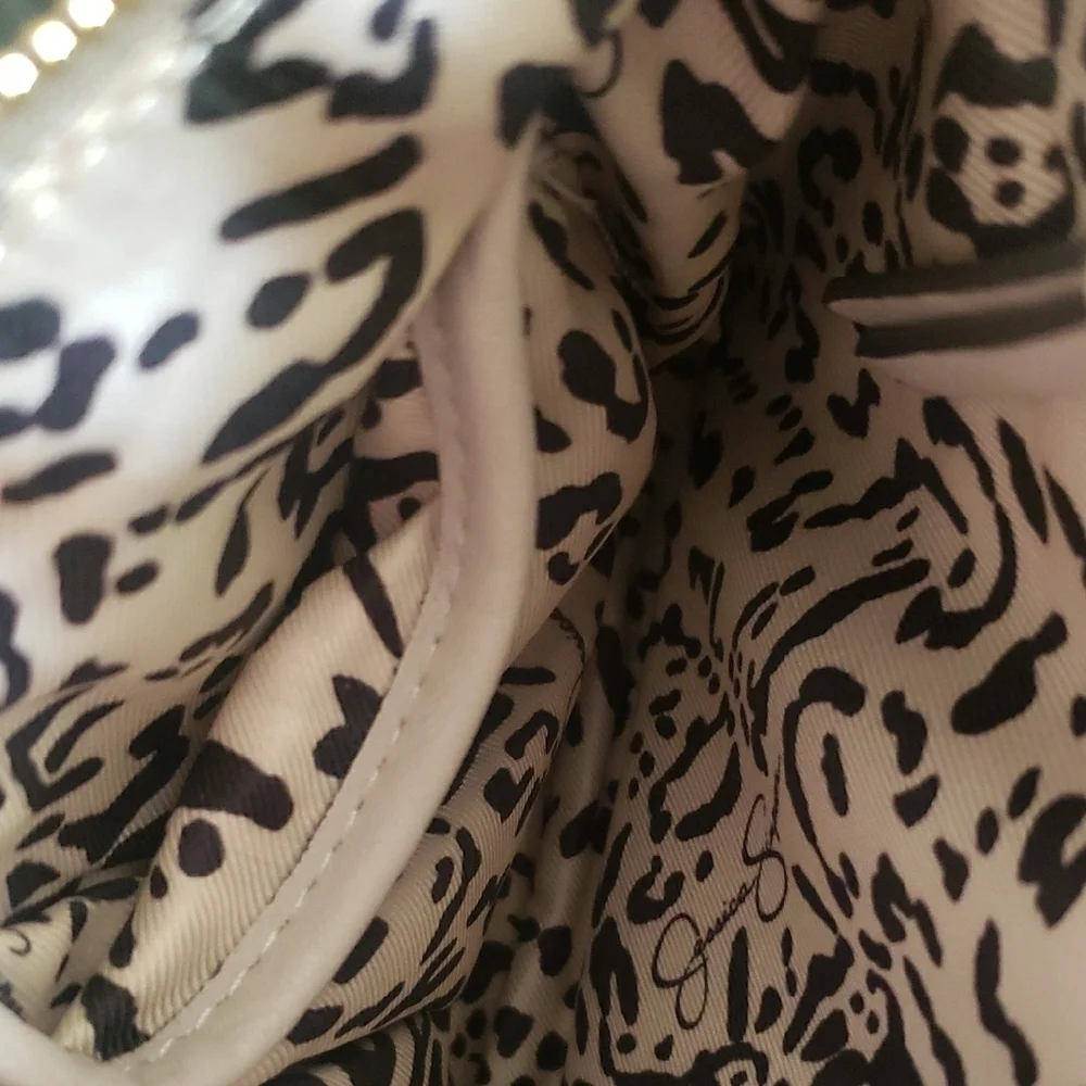 Jessica Simpson Grey/Gold Accent  Bag - Picture 9 of 10